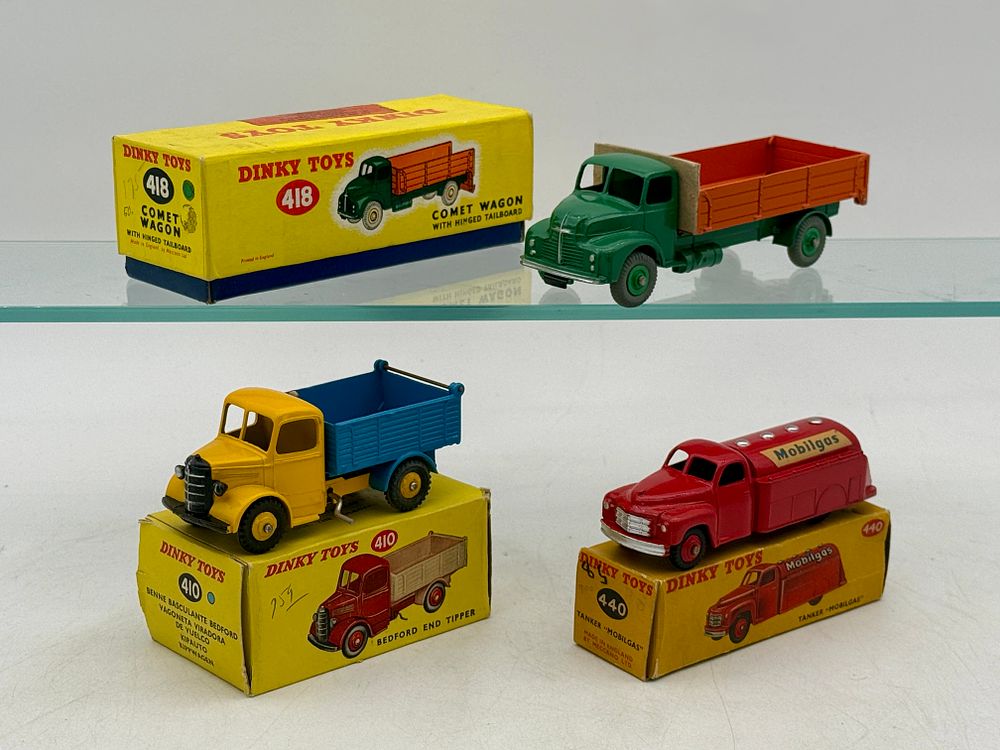 Lot 344: Three Dinky Toys Die-Cast Commercial Vehicles with Original Boxes