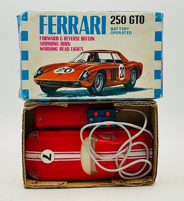 Winfield Ferrari 250 GTO Battery Operated Remote Control Toy Car w/ OB. Winfield 1962 Ferrari 