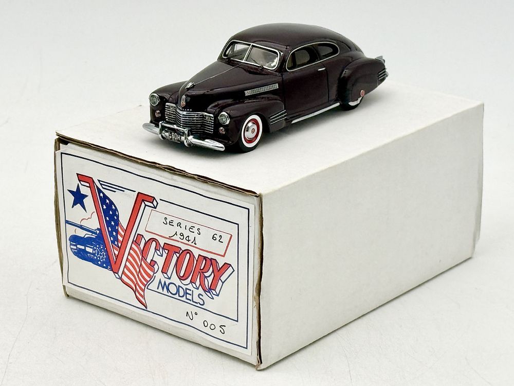 Lot 18: Victory Models 1/43 Scale 1941 Cadillac Series 62 Coupe