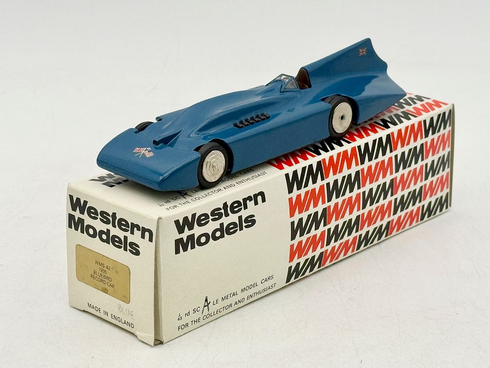 Lot 32: Western Models 1/43 Scale 1935 Bluebird Record Car with Box
