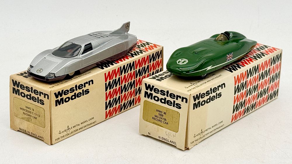 Lot 37: A Pair of Western Models 1/43 Scale Record Cars