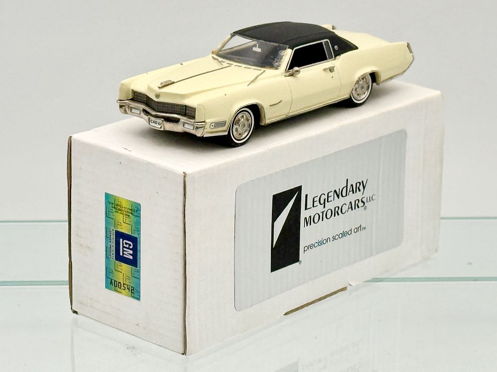 Lot 39: Legendary Motorcars 1967 Cadillac Eldorado Persian Ivory Model Car
