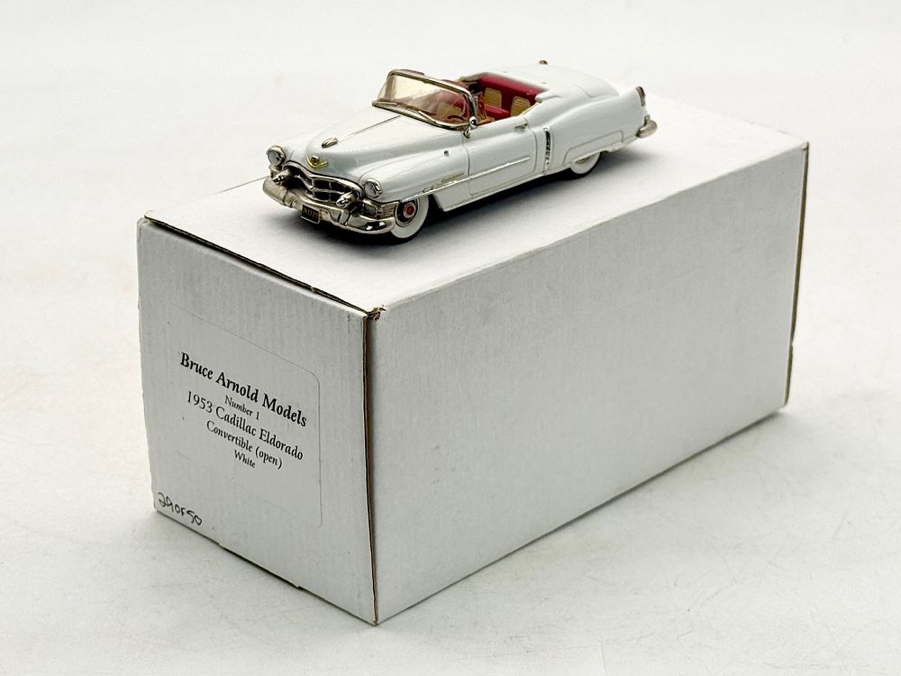 Lot 40: Bruce Arnold Models 1953 Cadillac Eldorado Convertible