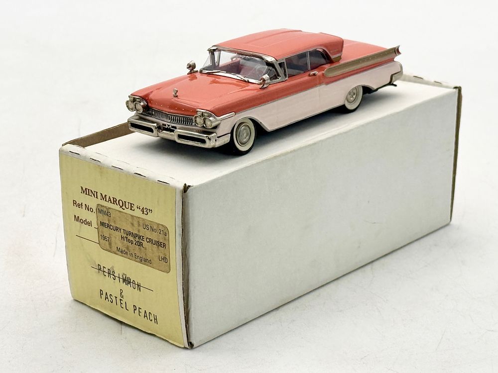 Lot 42: Mini Marque 43 1957 Mercury Turnpike Cruiser Die-cast Car