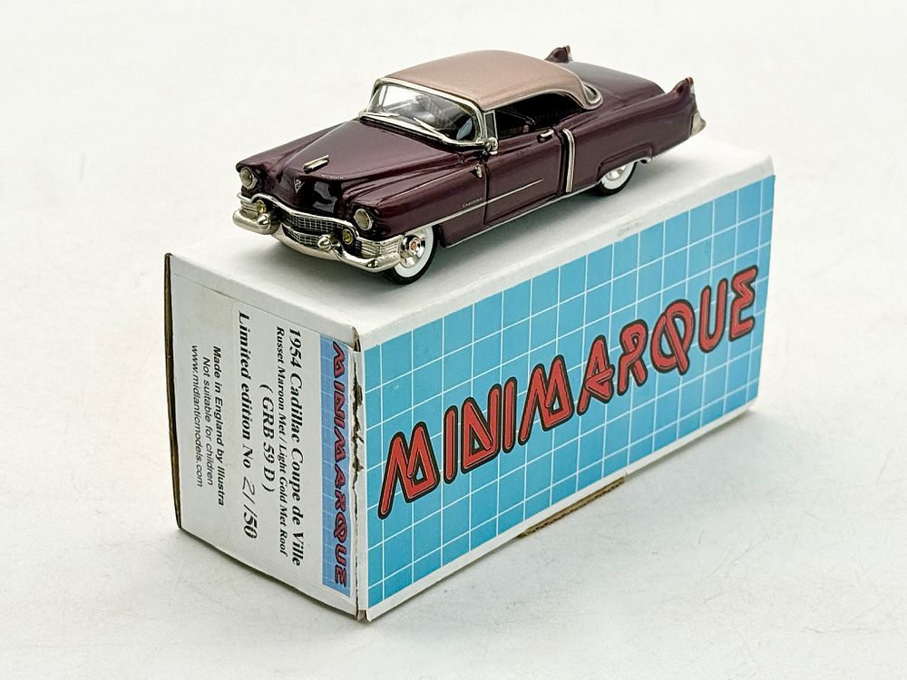 Lot 49: Minimarque 1954 Cadillac Coupe de Ville Model Car