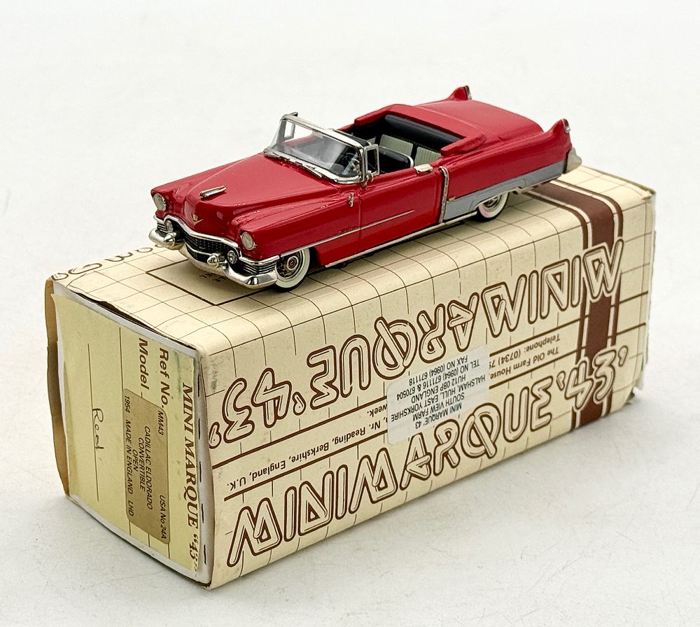 Lot 52: Mini Marque 43 1954 Cadillac Eldorado Convertible