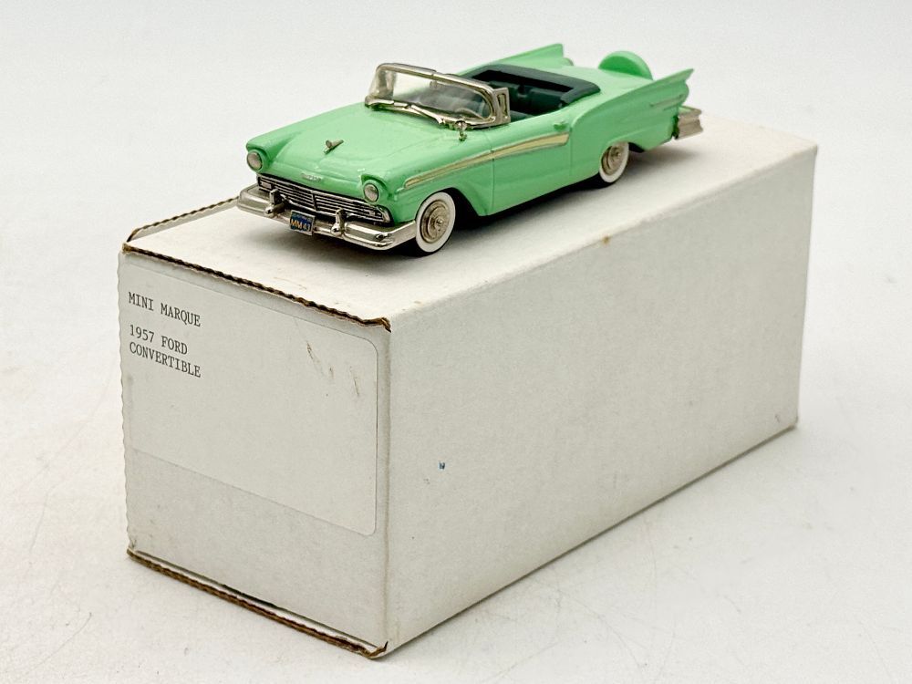 Lot 92: Mini Marque 1957 Ford Convertible 1/43 Scale Model Car