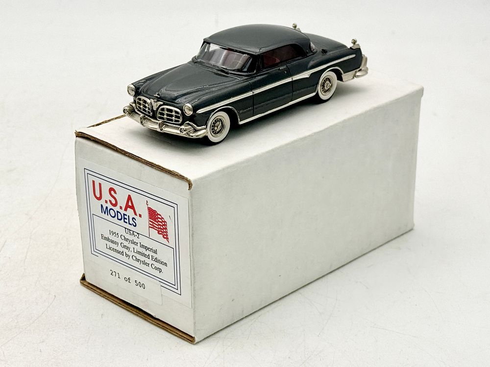 Lot 96: U.S.A. Models Limited Edition 1955 Chrysler Imperial Model Car