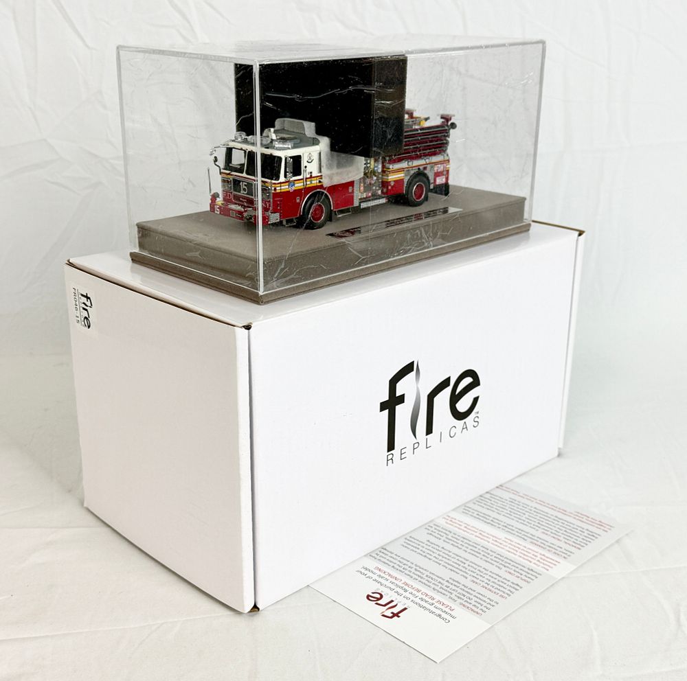 Lot 108: Fire Replicas FDNY Engine 15 Seagrave Marauder II Pumper