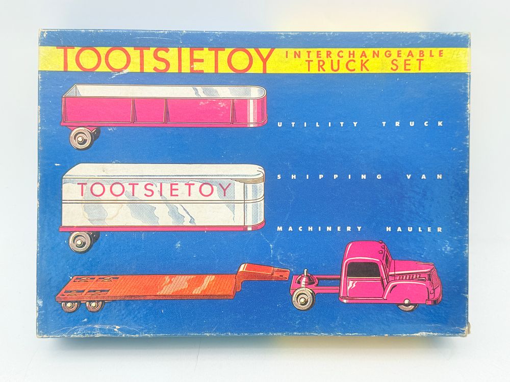 Lot 204: Tootsietoy No. 4900 Five Piece Interchangeable Truck Set
