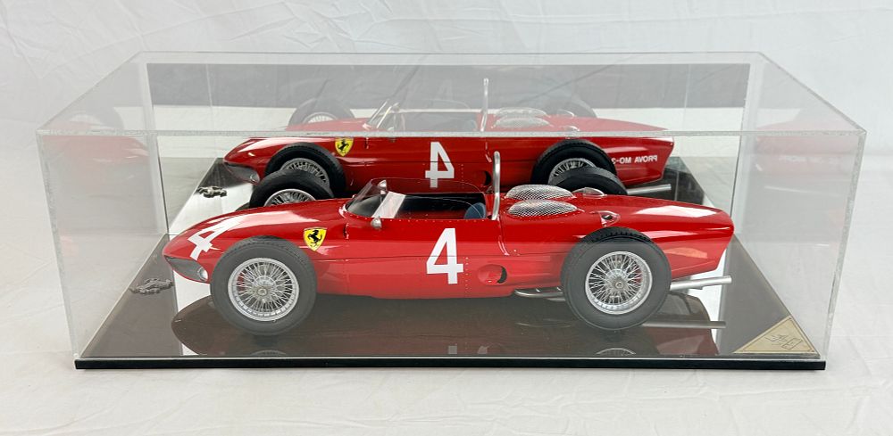Lot 266: Large Scale Hand Built Javan Smith Ferrari 156 Sharknose Model
