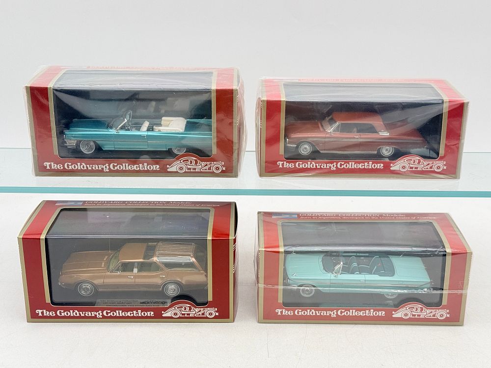 Lot 323: A Collection of Four Goldvarg Collection 1:43 Scale Model Cars