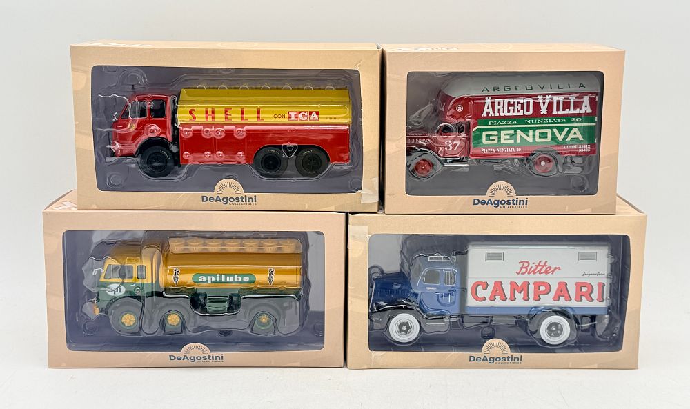Lot 327: A Group of DeAgostini Die-Cast 1:43 Scale Commercial Vehicles