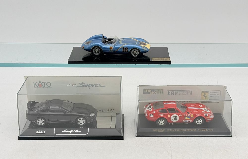 Lot 384: Three 1:43 Scale Model Racing and Sports Cars