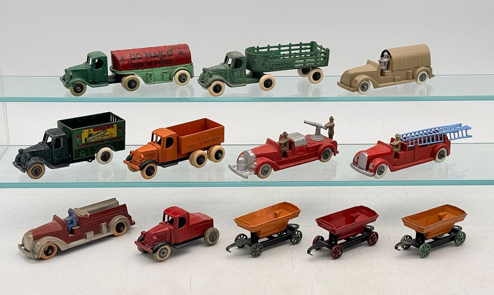 Lot 391: A Collection of Twelve Tootsietoy Mack Trucks