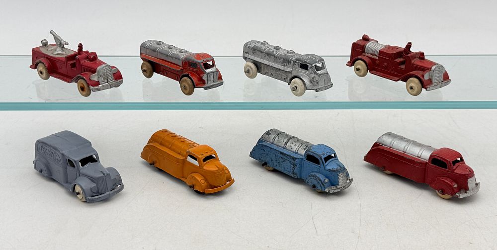 Lot 392: A Collection of Eight Tootsietoy Die-Cast Vehicles