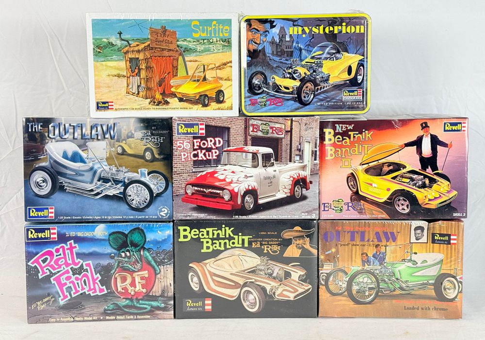 Lot 438: Collection of Revell and Monogram Ed Roth Model Kits
