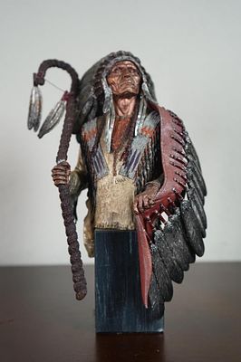 Joe Slockbower " War Bonet" Piece. Joe Slockbower - War Bonet - Piece Limited to Only 350 