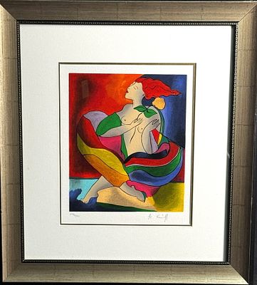 LINDA LE KINFF "CONSTELLATION" SERIGRAPH #50/350. LINDA LE KINFF "CONSTELLATION" SERIGRAPH IN 