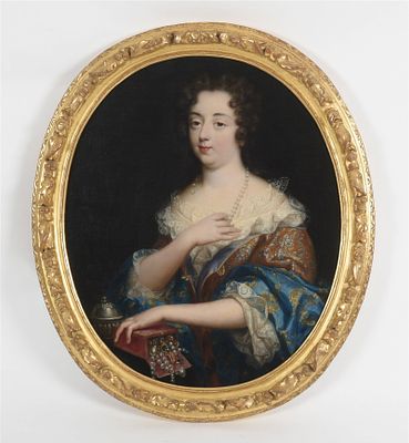 French School (18th/19th Century), Portrait of a Lady, Oil on Canvas. French School (18th/19th 