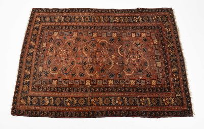Oriental Rug, Early 20th Century, 5ft 1 in x 3ft 10in. An Oriental Rug, Early 20th Century 