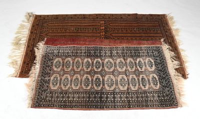 Three Oriental Rugs, 20th Century 
Vintage examples from Afghanistan and 