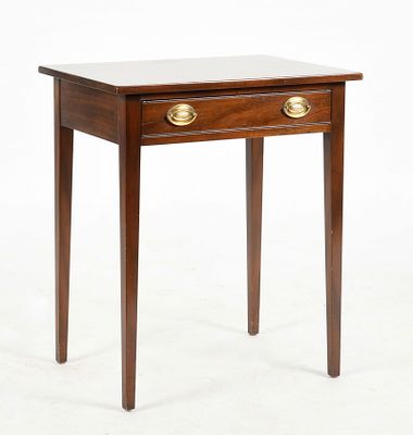 A Kittinger Mahogany Single Drawer Stand, Late 20th Century 
From the Williamsburg 