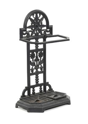 An English Cast Iron Umbrella Stand, 19th Century 
Marked for Falkirk and with 