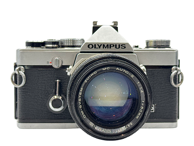 Olympus OM1N 35mm SLR Camera 50mm f1.4 lens . shutter works and appears to meter correctly. uiko 