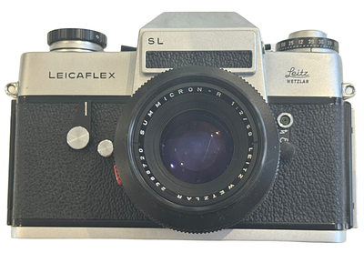 a leicaflex sl 35mm camera letz wetzlar sumicron r 50mm f2. leicaflex sl 35mm camera letz 
