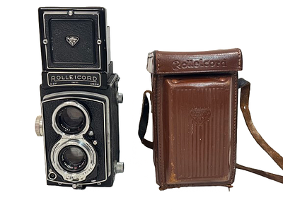 Rolleicord xenar 75mm f3.5. with original case