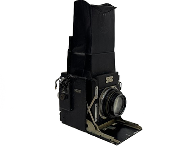 A Newman & Guardia Folding Reflex Hand & Stand Camera dallmeyer f2.9. shutter needs attention 