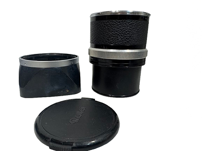 Carl Zeiss Distagon f=50mm 1:4 for Rollei SL66. lens caps / hod