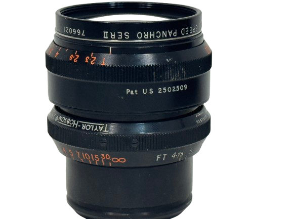 Cooke speed panchro series ii 75mm f2 T 2.3. arriflex standard mount