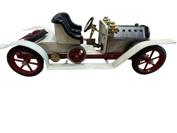 Lot 165B: Mamod SA1 Steam Roadster vintage car - white