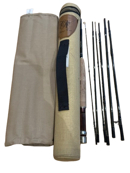 Lot 234: Thomas and Thomas Vagabond 8’ 5wt 7 piece fly rod with factory sock and tube that locks