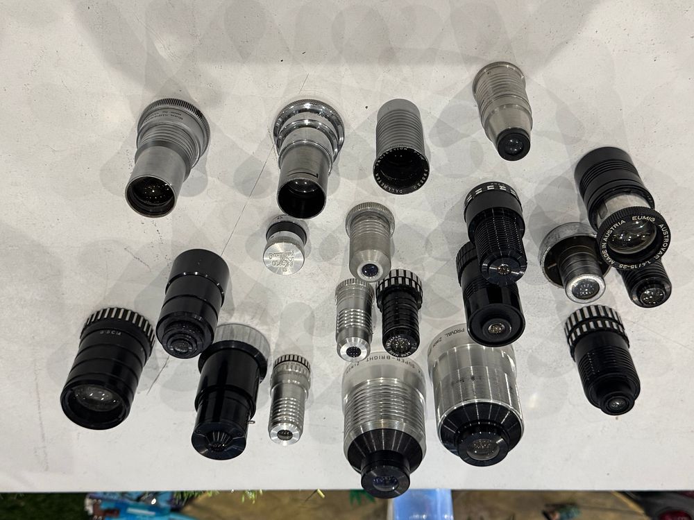 Lot 247: A 20 Projector lenses Dallmeyer