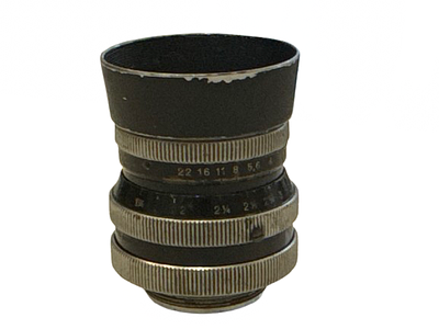 Kern Switar 25mm F1.4 AR C Mount Lens. C mount some scratches / optics with internal dust 
Body 