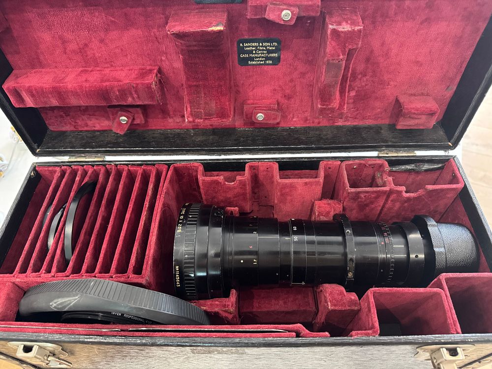 P.Angenieux Paris 25-250mm f3.2 Zoom Type 10x25 B lens MITCHELL mount 50x500 zoom anamorphic 