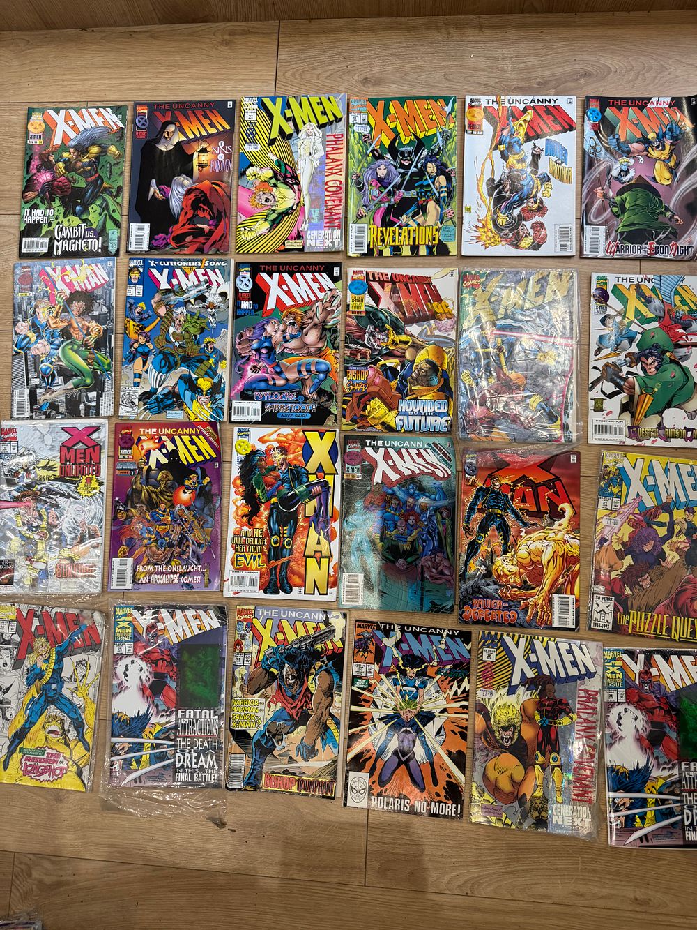 Lot 154: 24 X-Men – Comic Book Lot (Marvel Comics)
