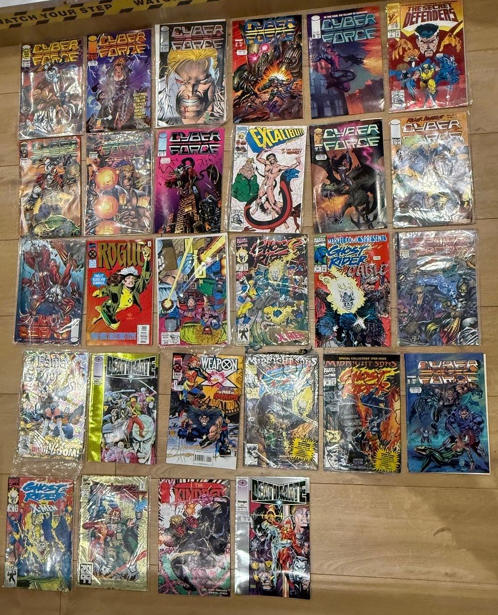 Lot 195:  28 Mixed Marvel / 1990s Comics Lot