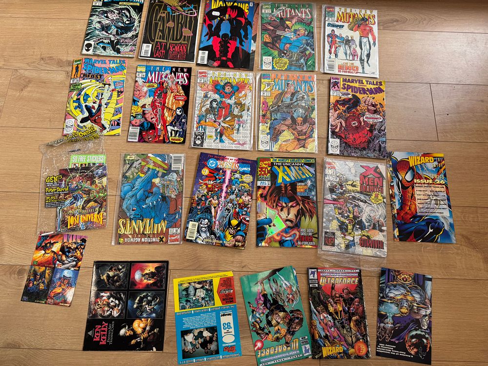 Lot 203: Mixed Marvel Comics Lot