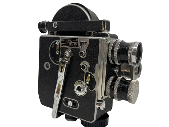 Lot 82: A bolex 16mm camera switar