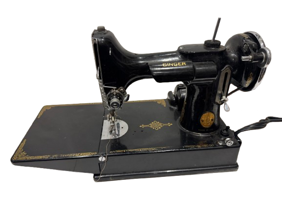 Lot 243: Singer Featherweight sewing machine made in USA