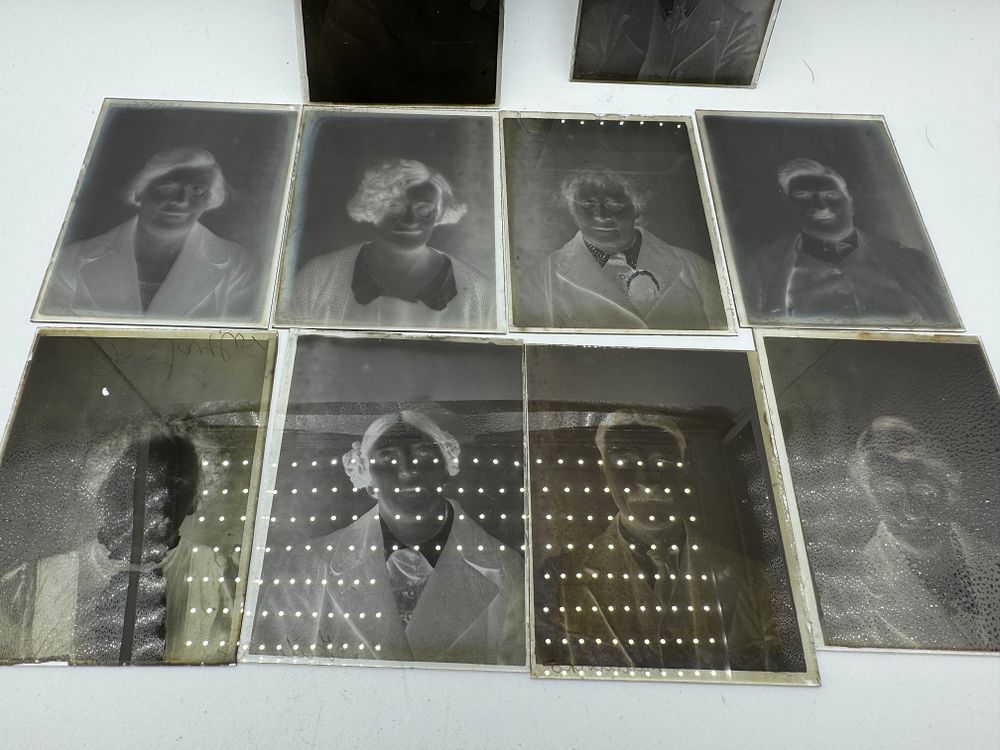Lot 267: 1915 WWI Belmont Hospital Patient Negative