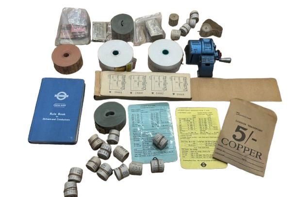 Lot 297: Assorted Vintage buss Transport tickets