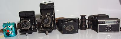 A selection of 5 cameras
