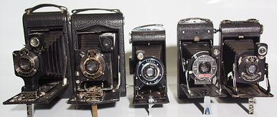 A selection of 5 cameras