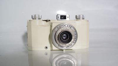 A ilford advocato serial number 1919 2018 with dallmeyer 35mm f3.5 lens camera condition v/g 