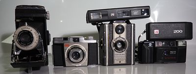 A selection of 6 cameras untested